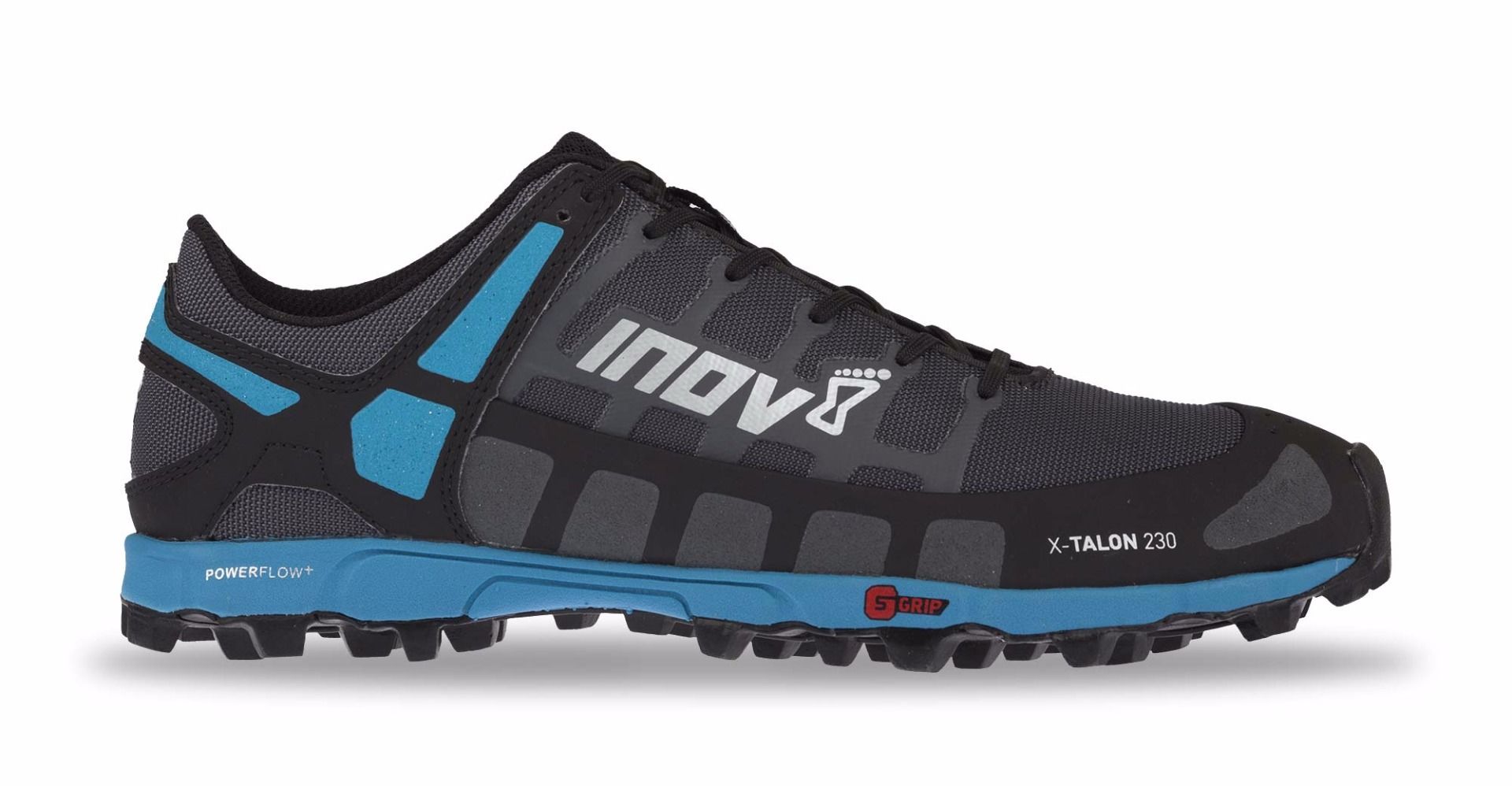 Black Inov8 X-Talon 230 Mens Trail Running Shoes 